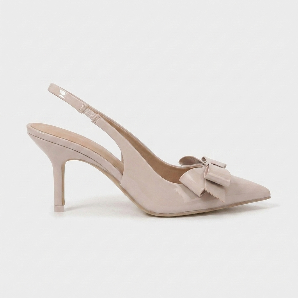 Roselle™ | Bow Slingback Heels