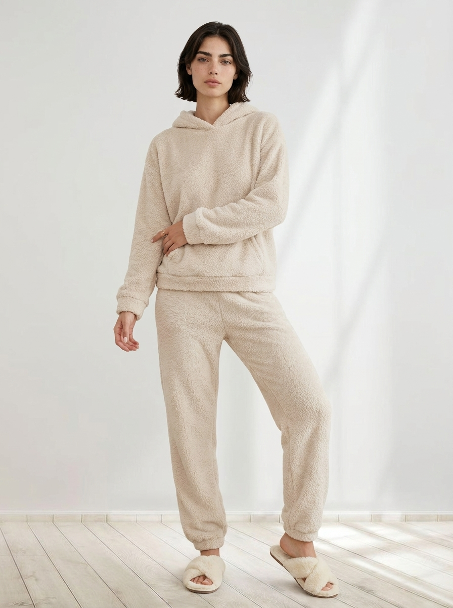 Elara™ | Teddy Fleece Lounge Set