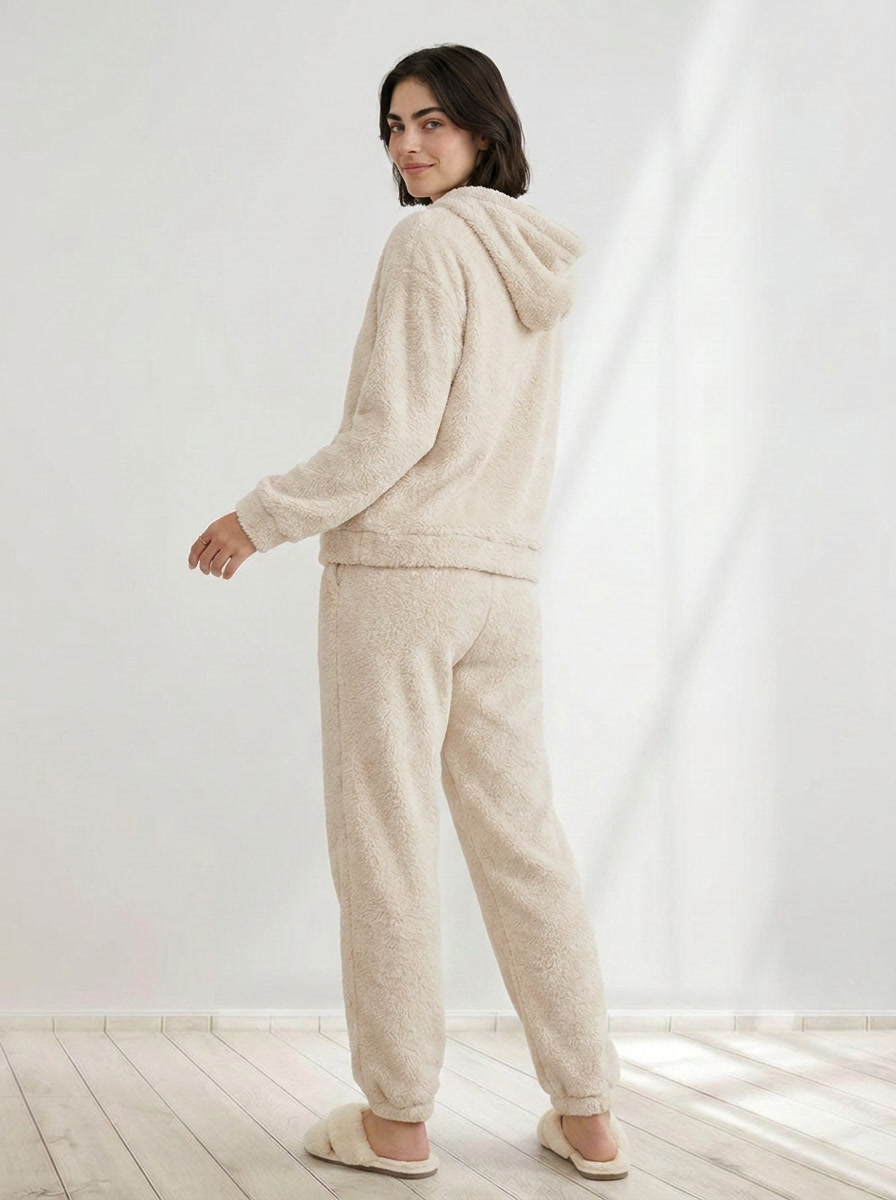 Elara™ | Teddy Fleece Lounge Set