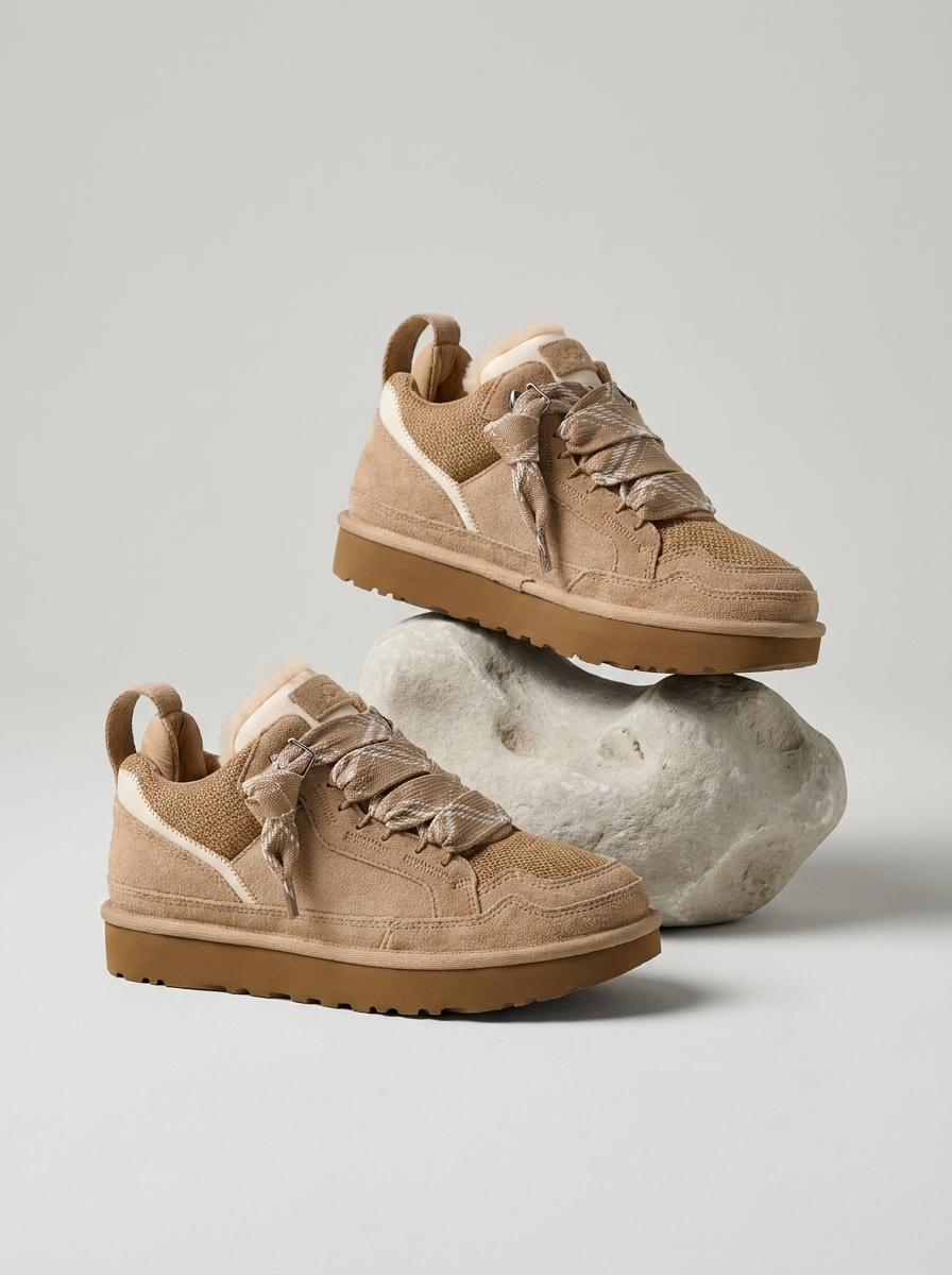 Elara™ | Suede Platform Sneakers