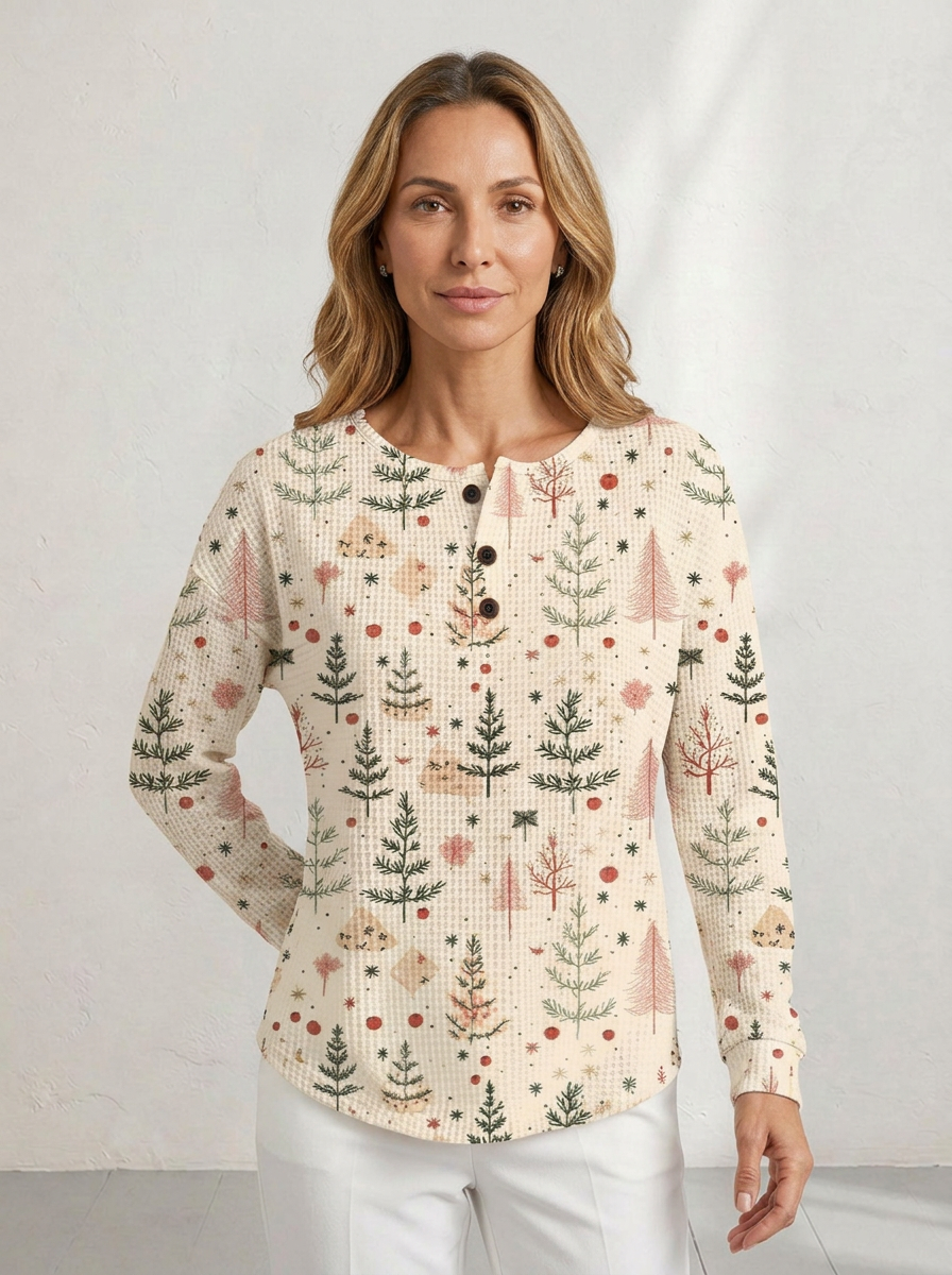 Elvara™ | Waffle Knit Sweater