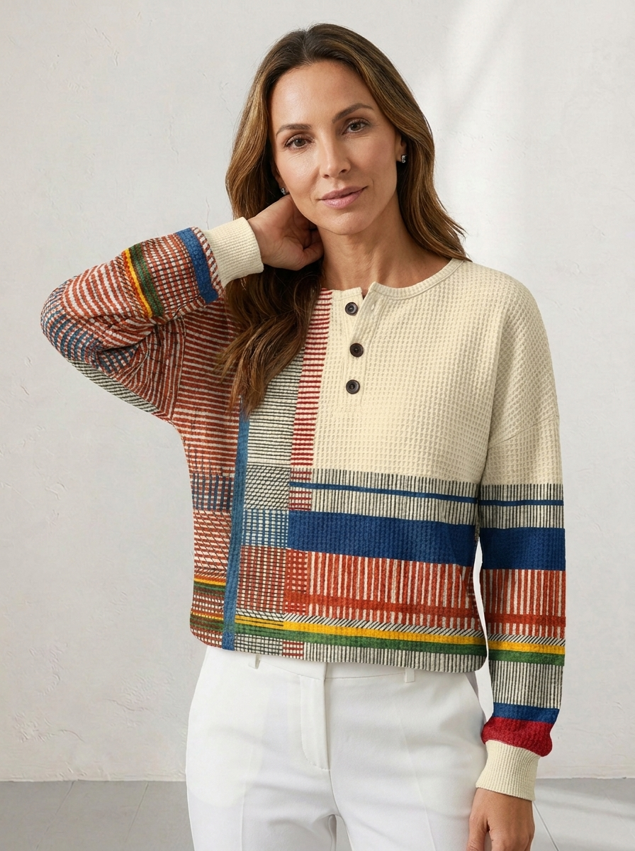 Elvara™ | Waffle Knit Sweater