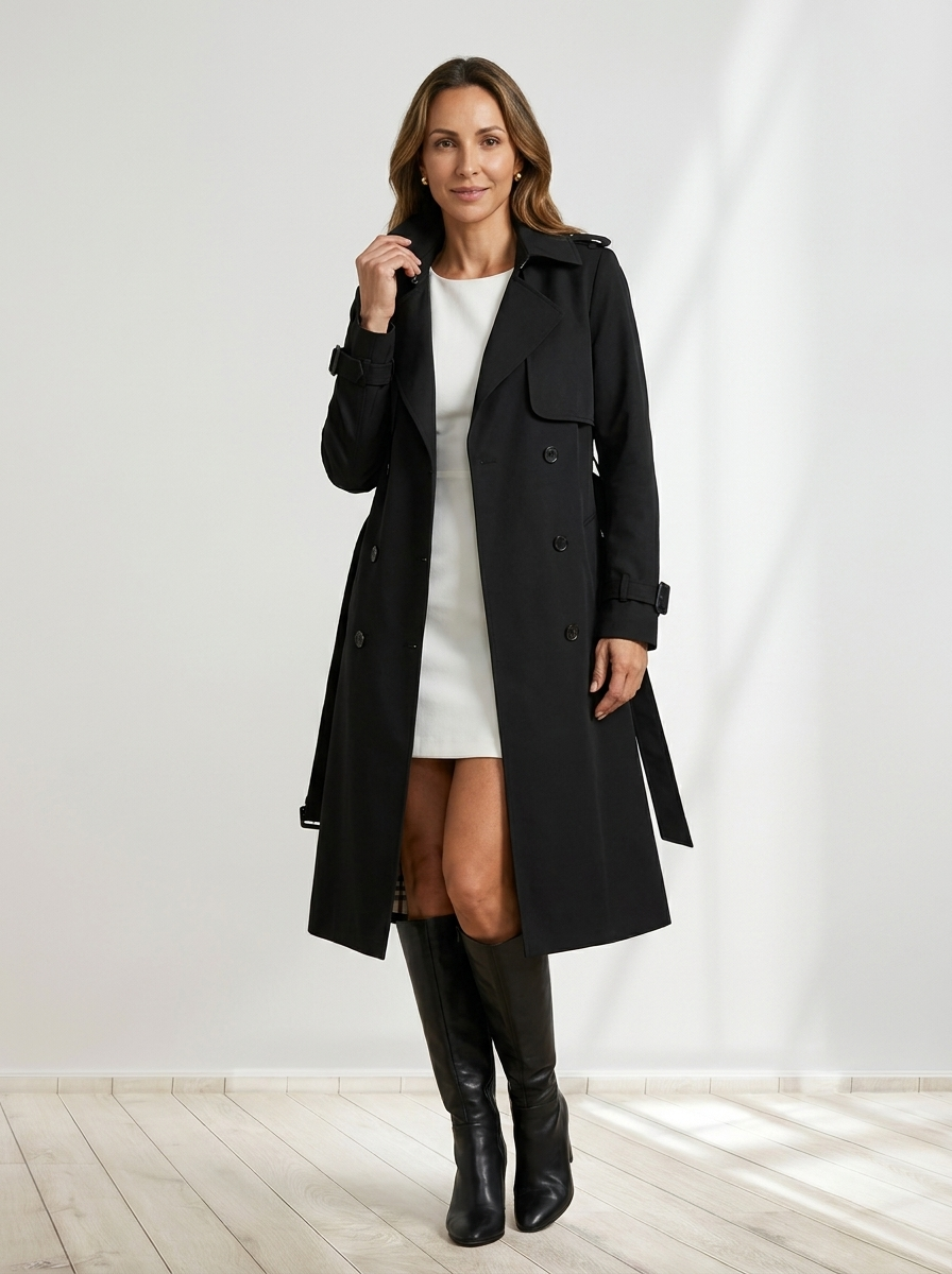 Élodie™ | Belted Trench Coat