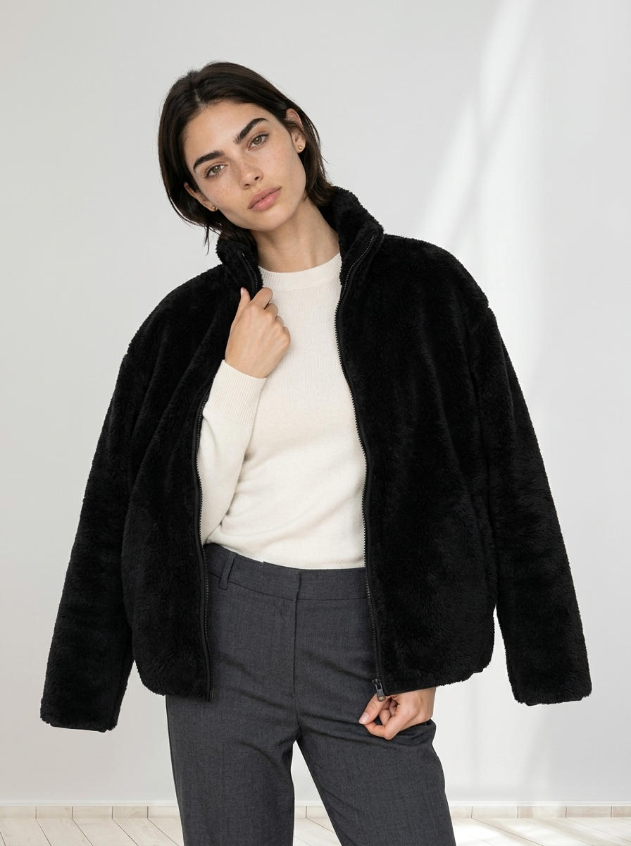 Alina™ | Cozy Zip Jacket