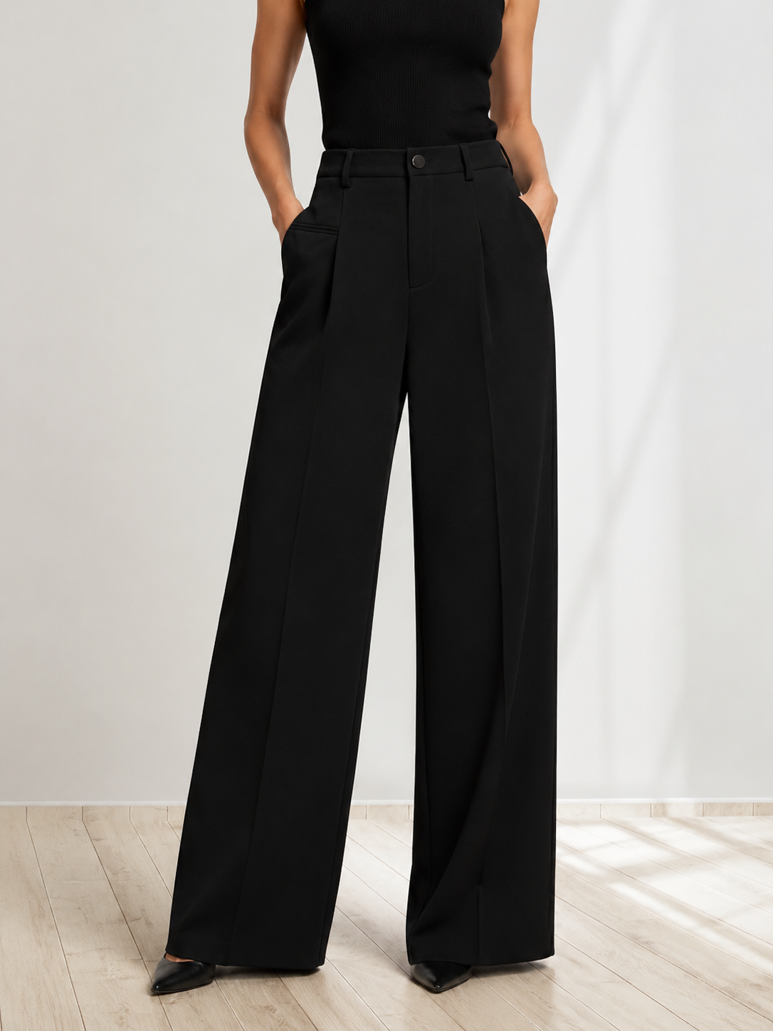 Harper™ | Elegant Wide-Leg Trousers