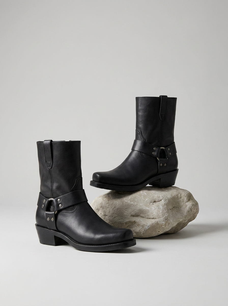 Dravon™ | Harness Leather Boots