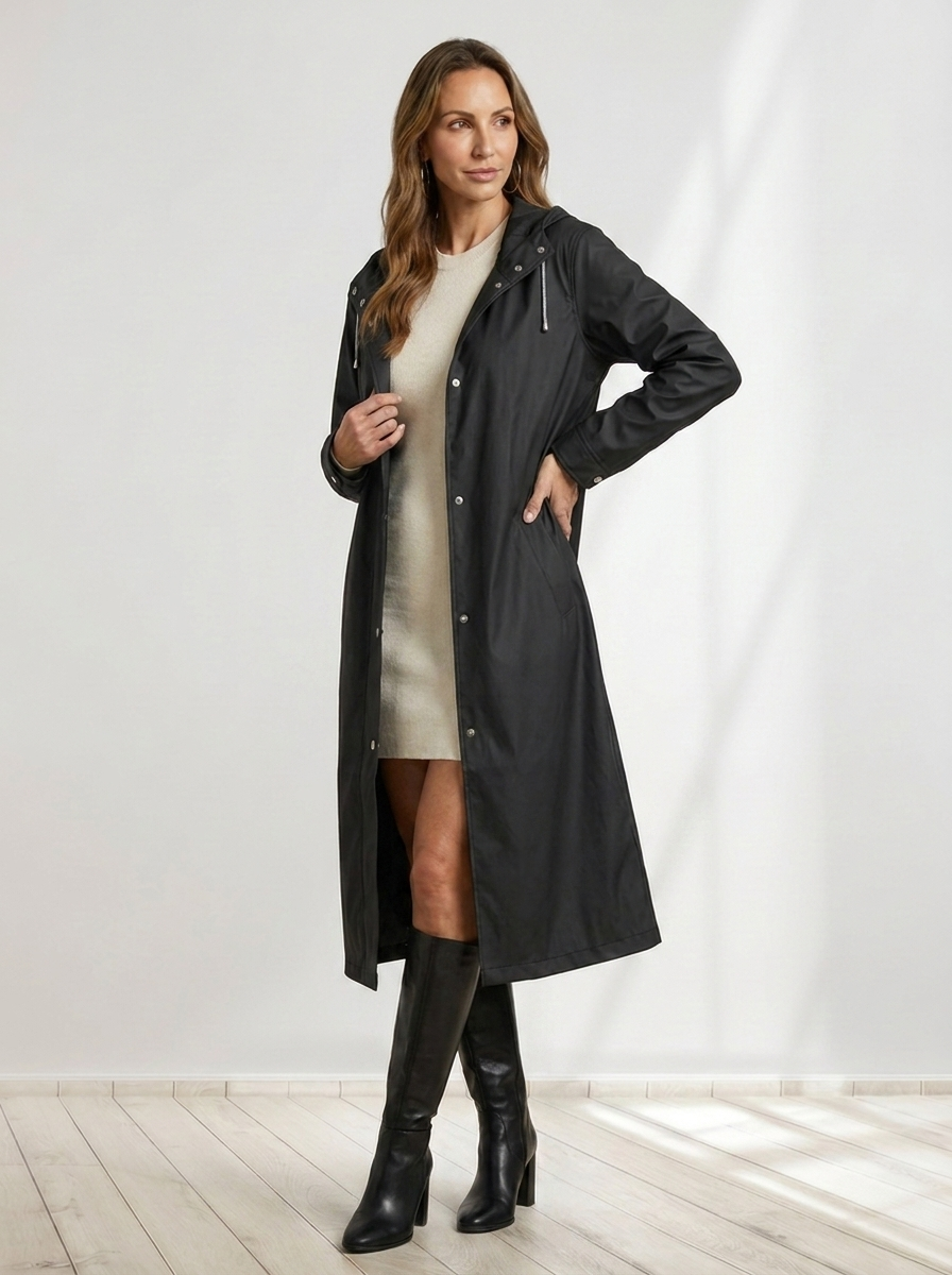Valerio™ | Hooded Rain Coat