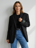 Virelle™ | Oversized Button Blazer