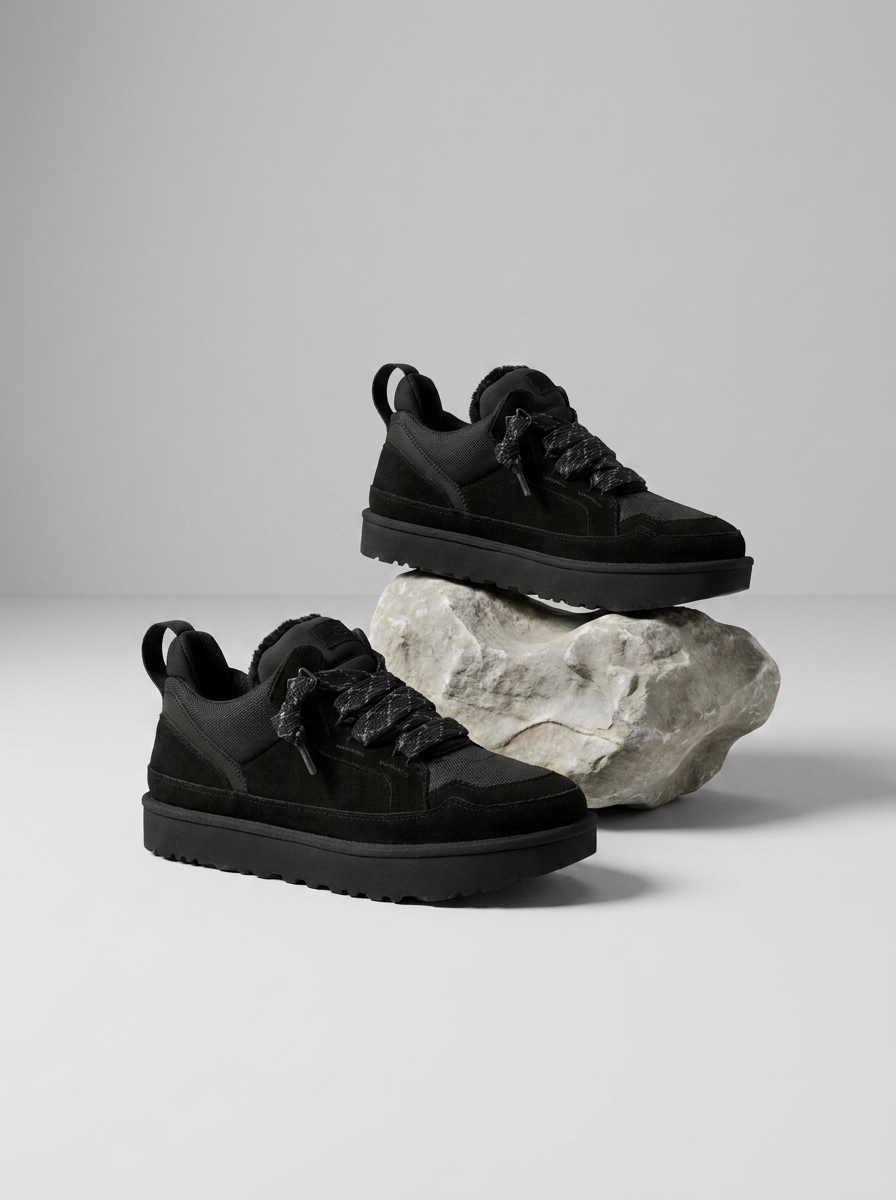 Elara™ | Suede Platform Sneakers