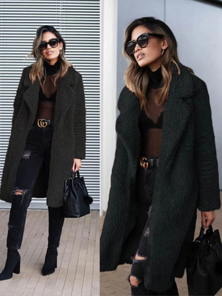 Clemmie™ | Women's Teddy Fleece Coat