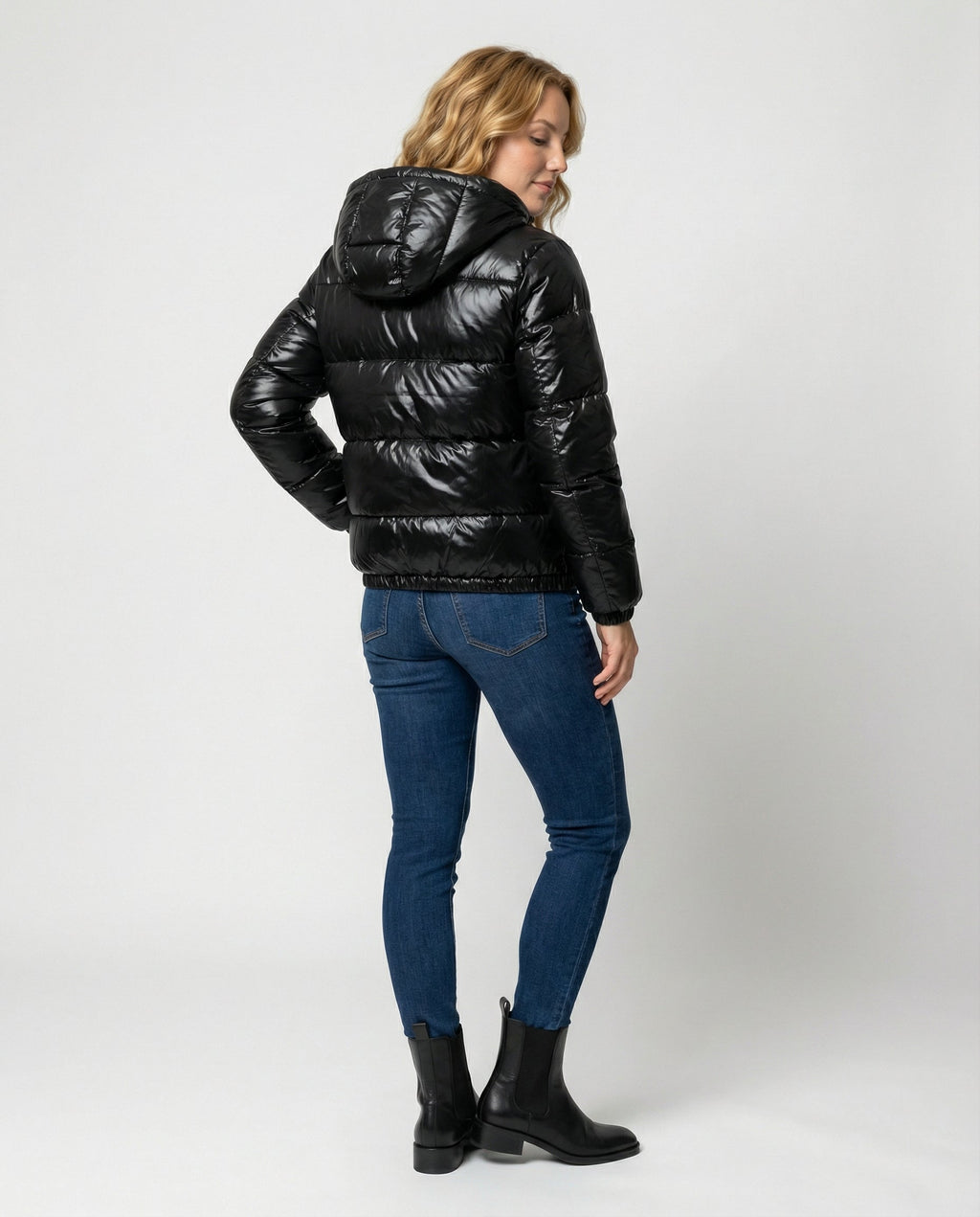 Calista™ | Women’s Cropped Puffer Jacket Padded Hooded