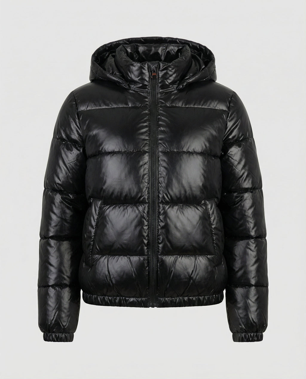 Calista™ | Women’s Cropped Puffer Jacket Padded Hooded