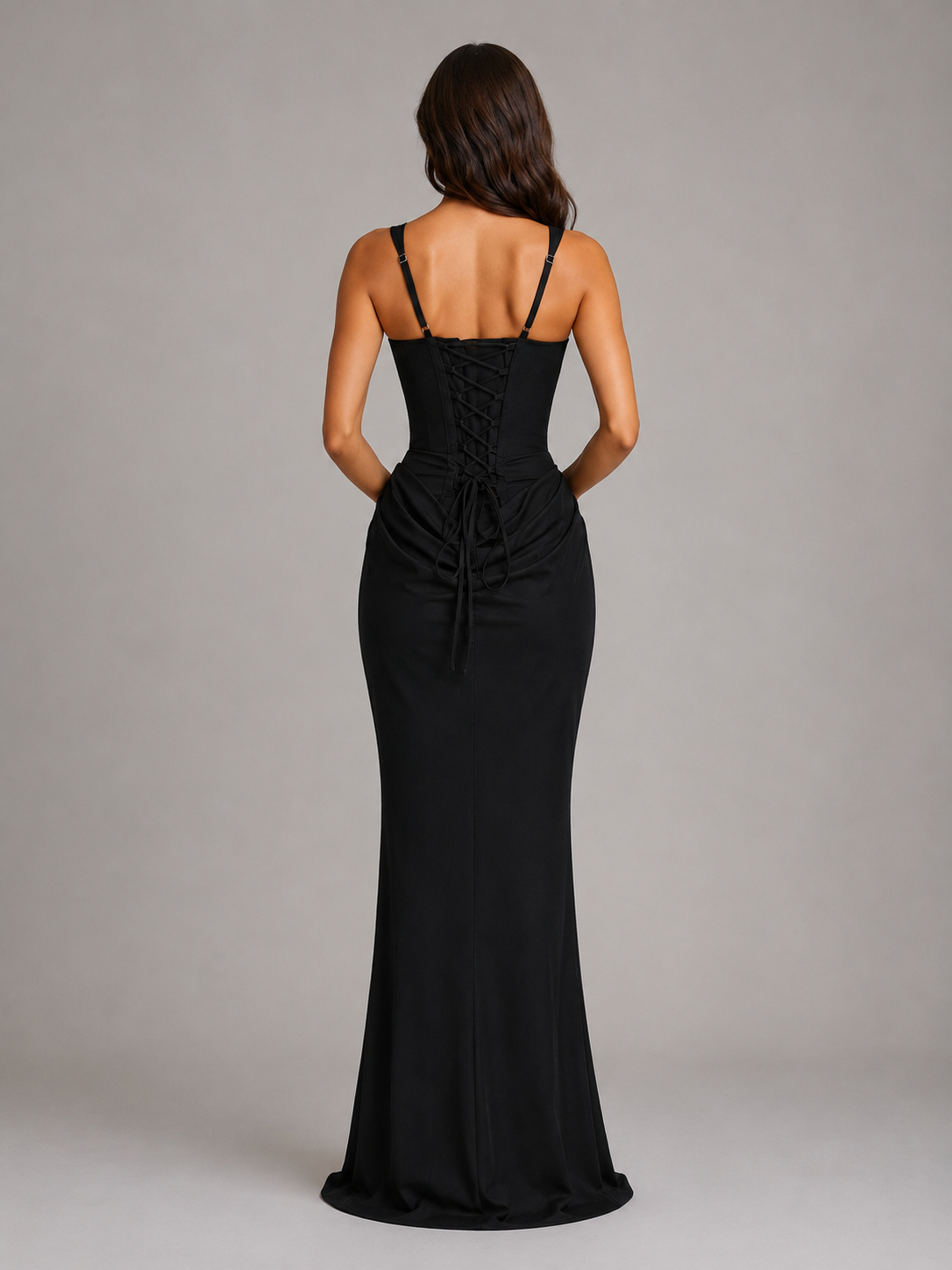Valentina™ | Women's Corset Maxi Dress Square Neck