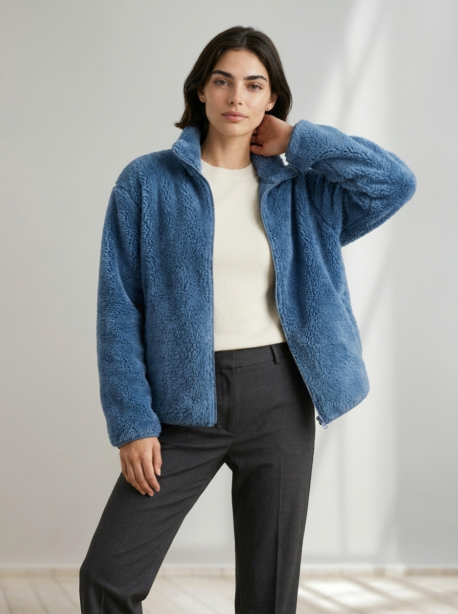 Alina™ | Cozy Zip Jacket
