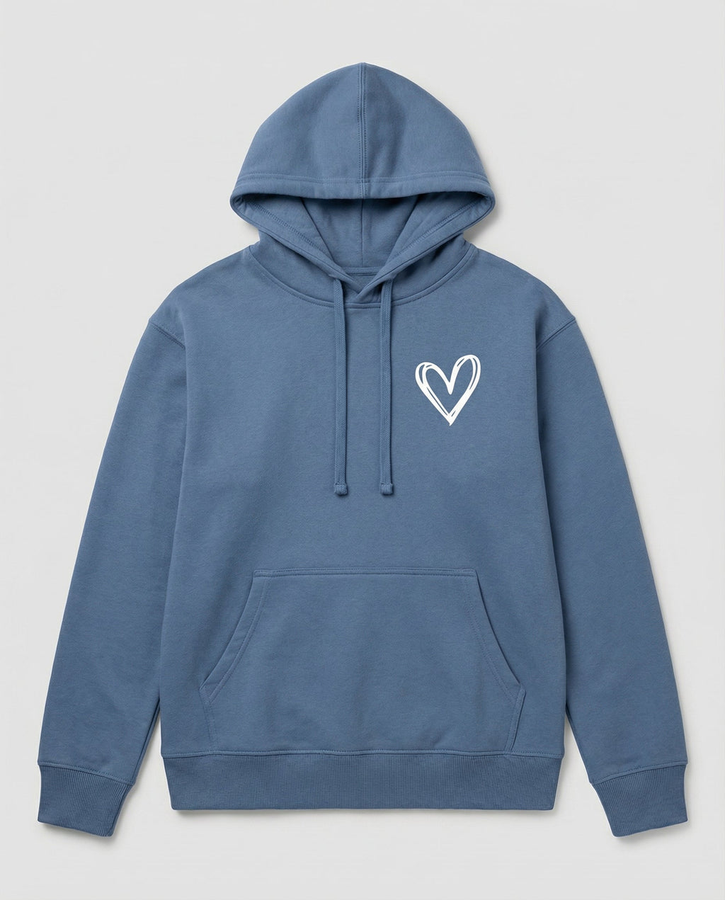 Evangeline™ | Women’s Pullover Hoodie Fleece Heart Print