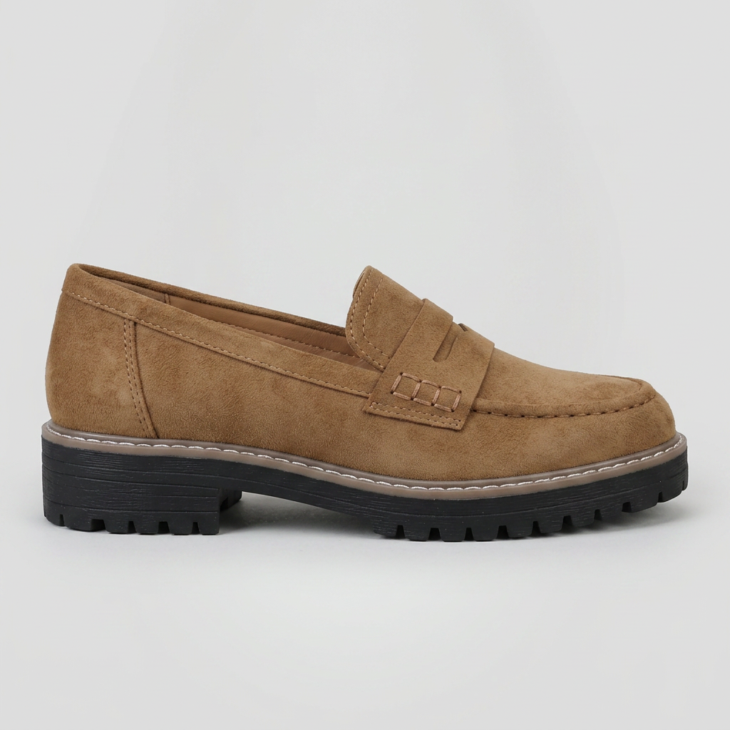 Camille™ | Classic Lug Sole Loafers