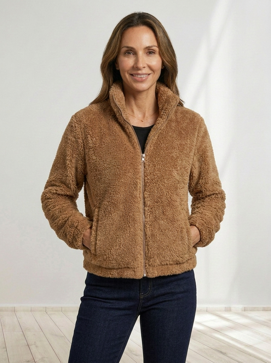 Aspen™ | Cozy Zip Teddy Jacket