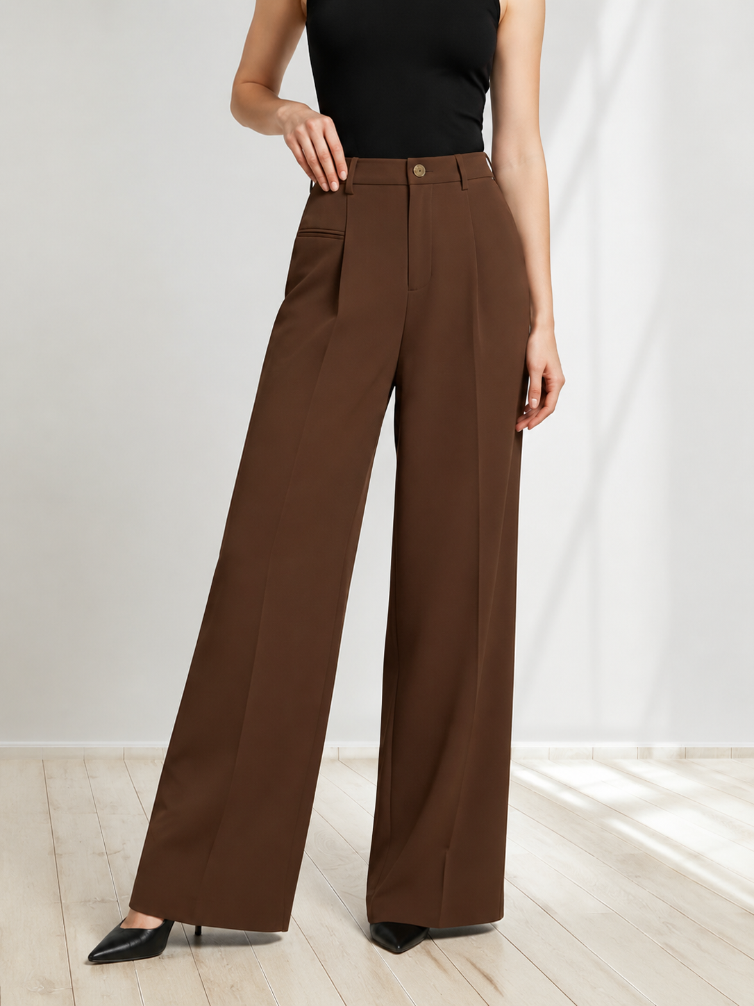 Harper™ | Elegant Wide-Leg Trousers