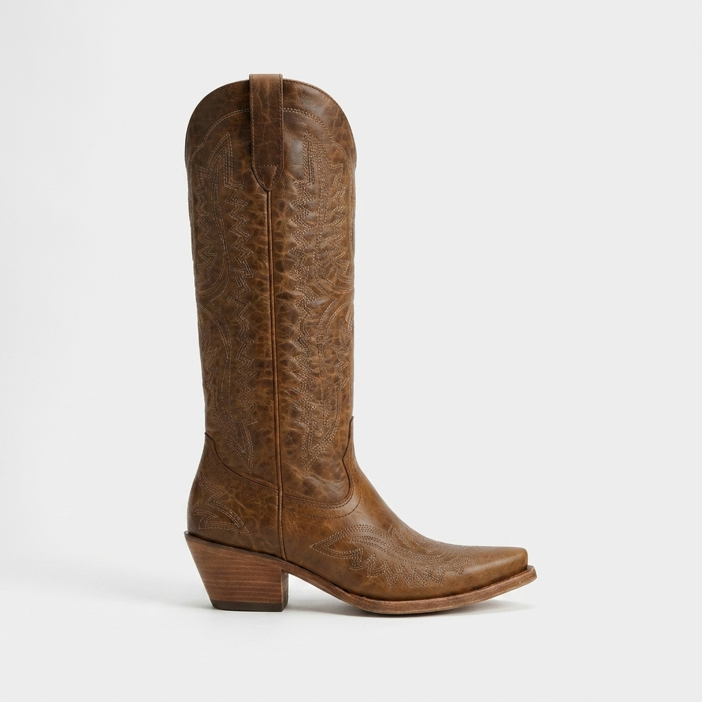 Sorella™ | Embroidered Cowboy Boots