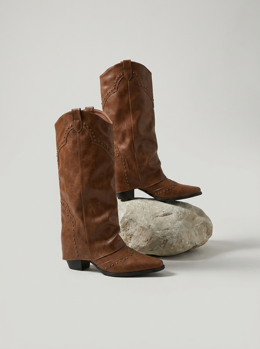 Sienna™ | Knee-High Western Cowboy Boots