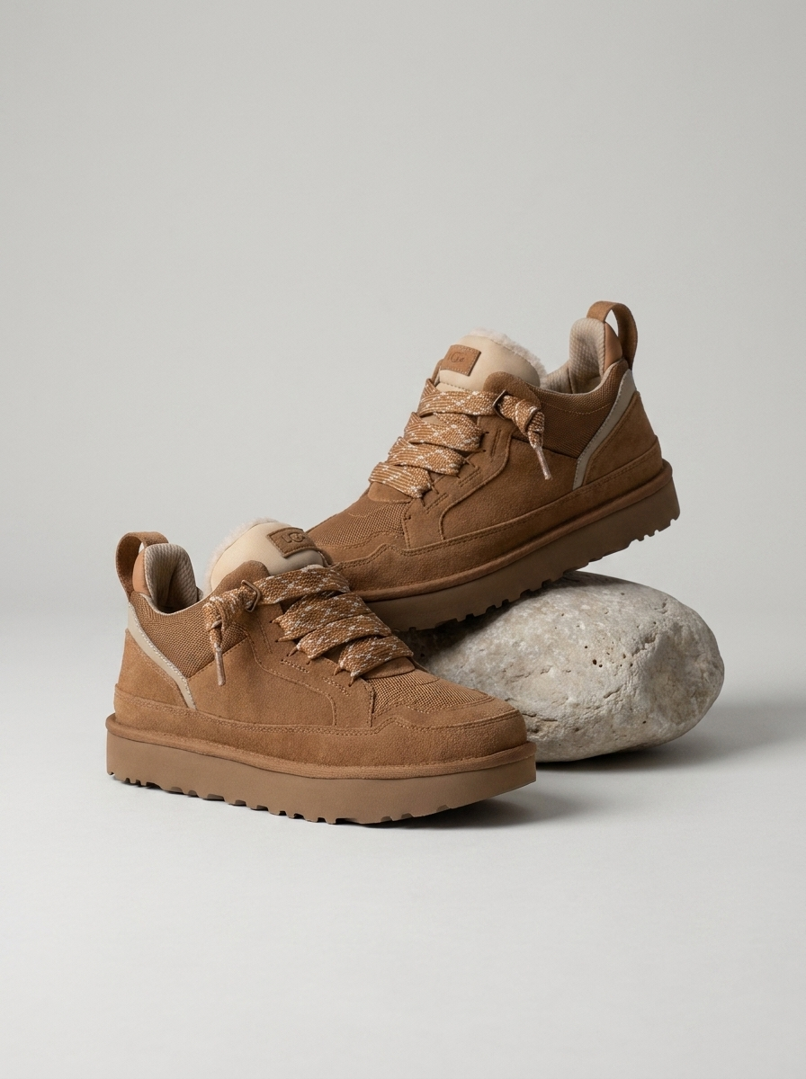 Elara™ | Suede Platform Sneakers
