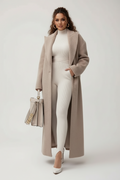 Rosalind™ | Women's Longline Coat Structured Woven
