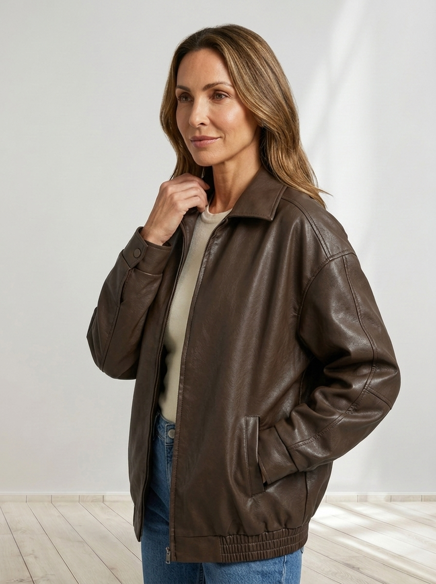 Novera™ | Oversized Zip Jacket