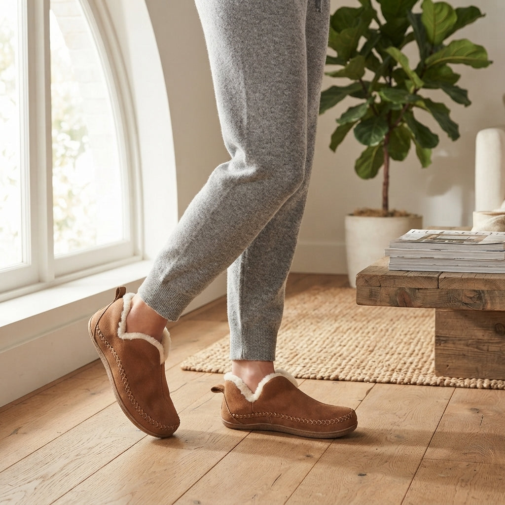 Winifred™ | Women’s Ankle Boot Slippers Fleece Lined Orthopedic