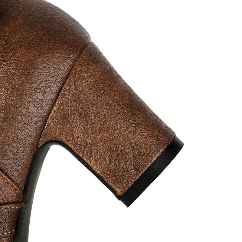 Evadne™ | Women’s Knee High Boots Faux Leather