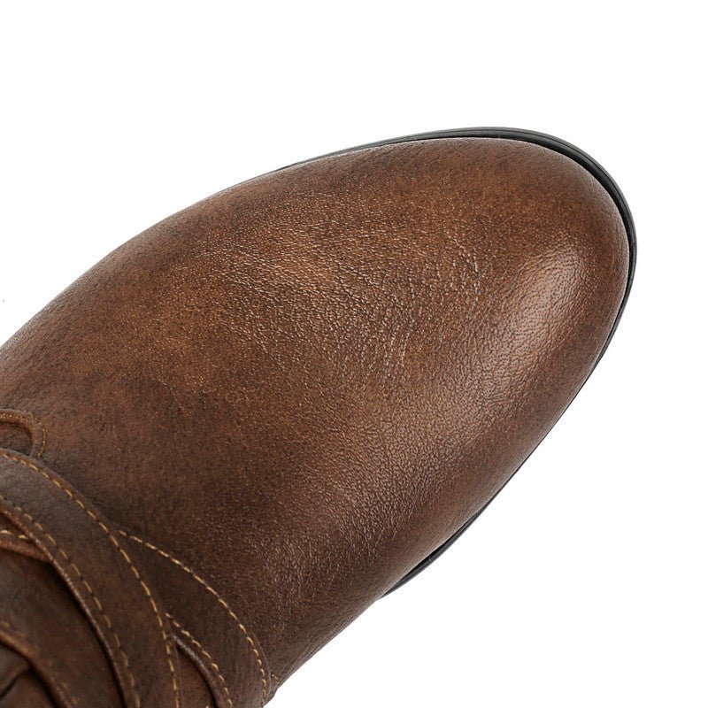 Evadne™ | Women’s Knee High Boots Faux Leather