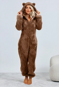 Clementine™ | Women’s Onesie Teddy Fleece Hooded