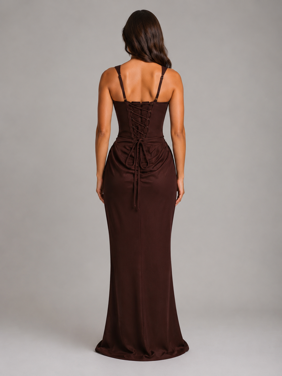 Valentina™ | Women's Corset Maxi Dress Square Neck