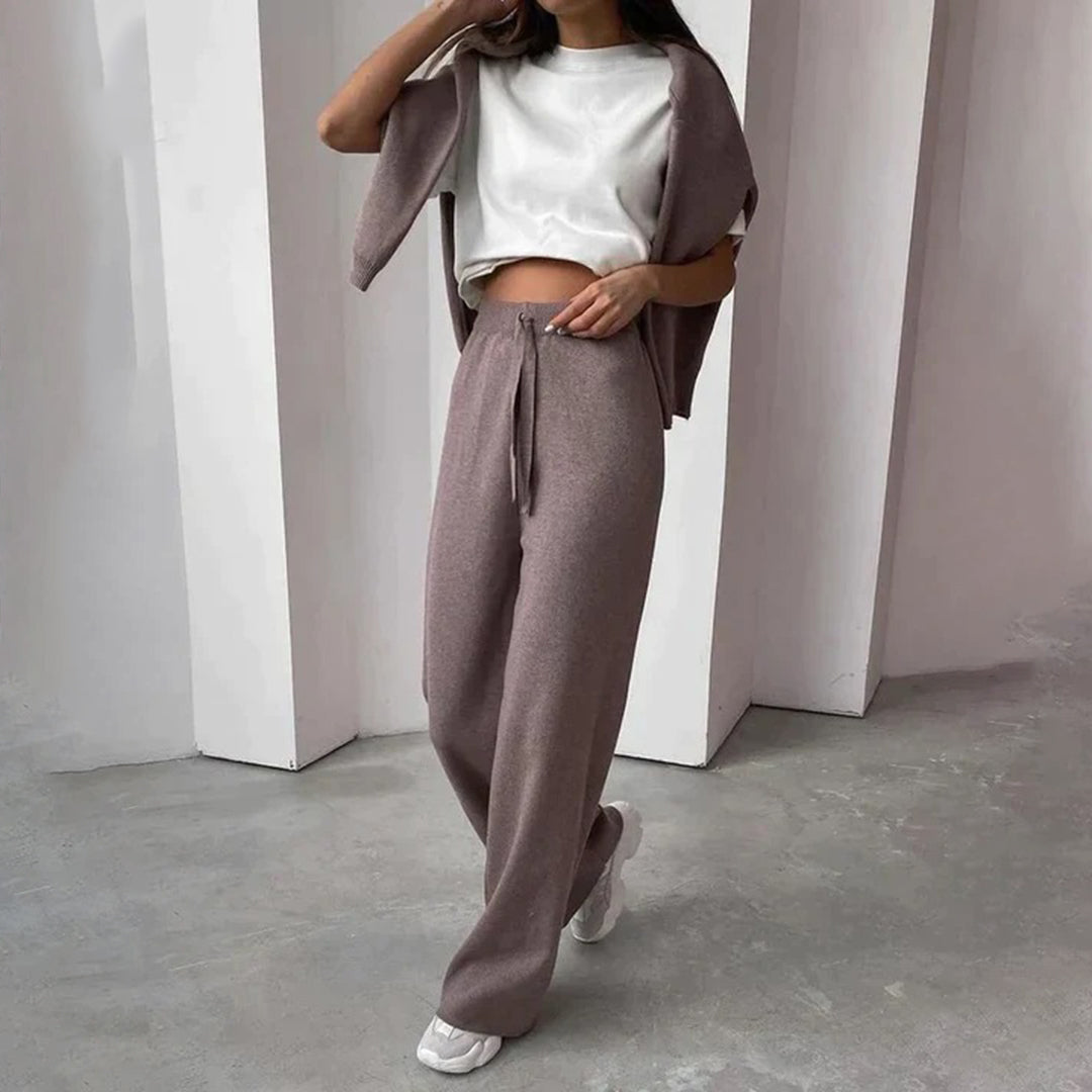 Anouk™ | Women's Knit Two Piece Set Turtleneck