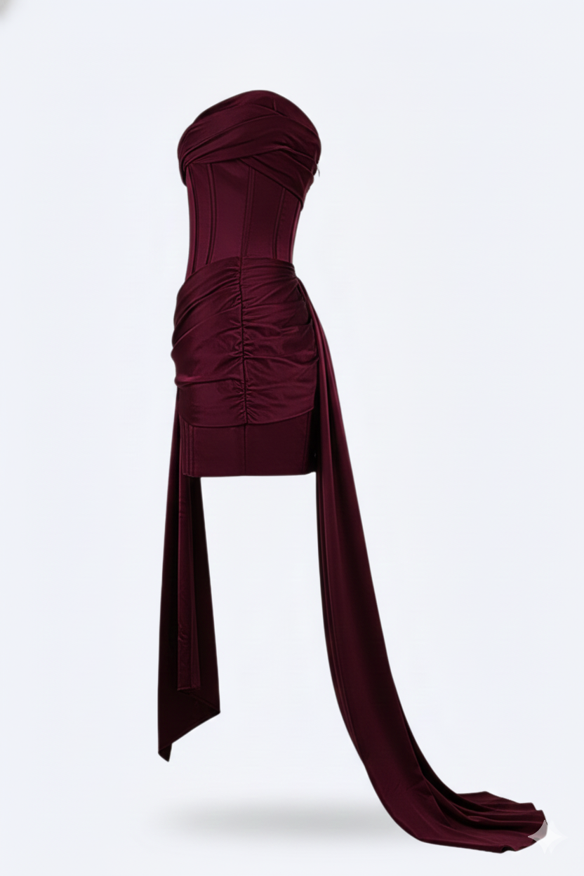 Seraphina™ | Women’s Mini Dress Satin Corset Style