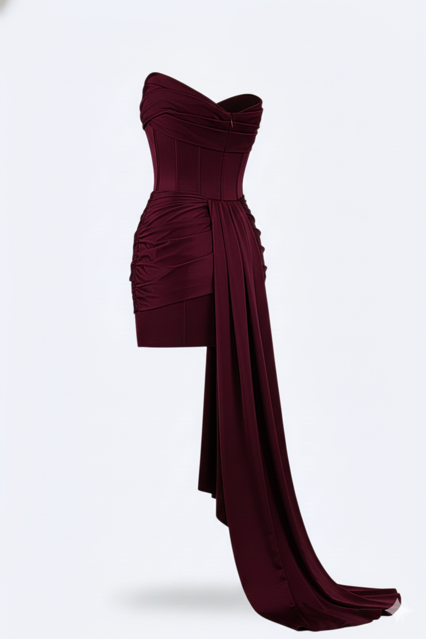 Seraphina™ | Women’s Mini Dress Satin Corset Style