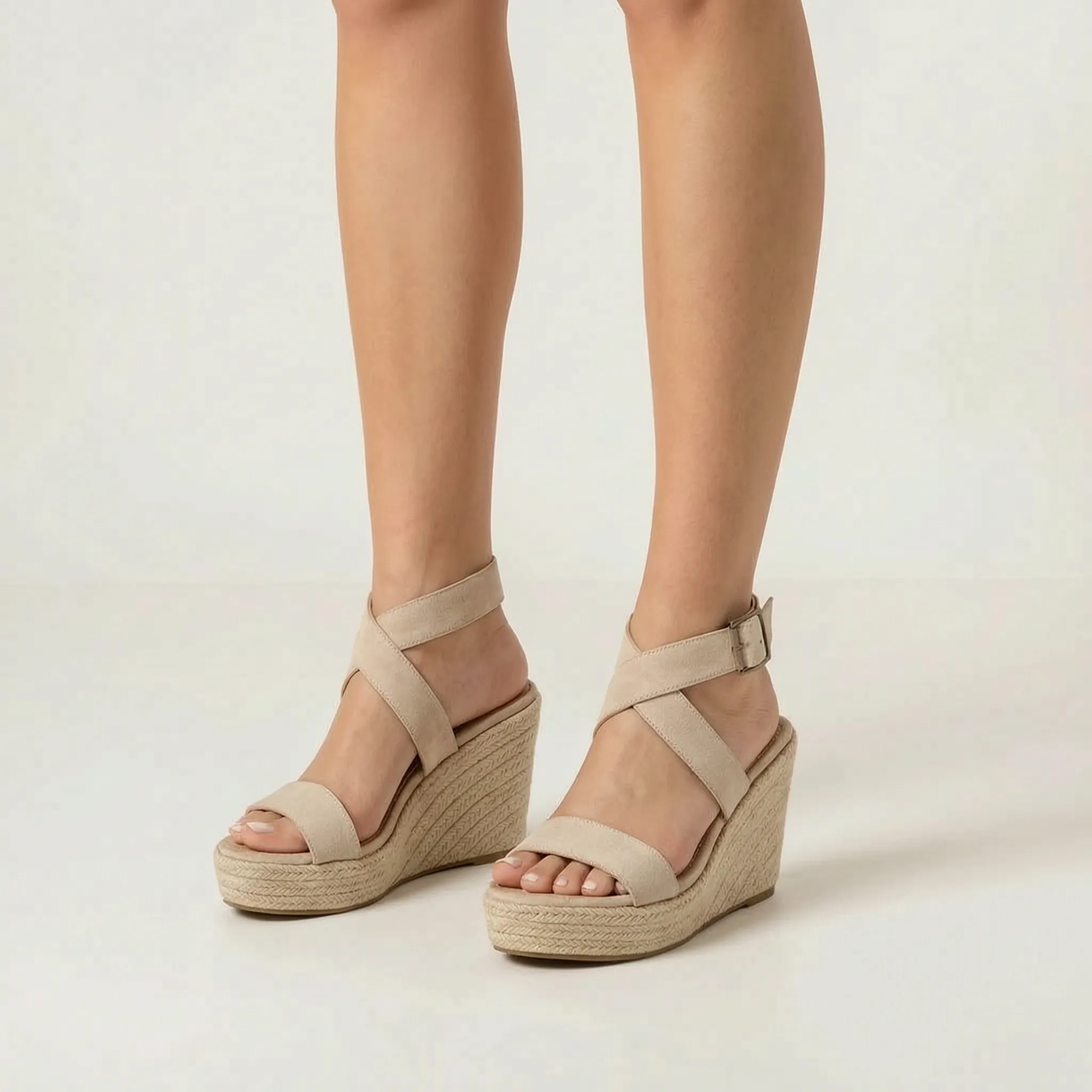 Caelira™ - Espadrille Wedge Sandals
