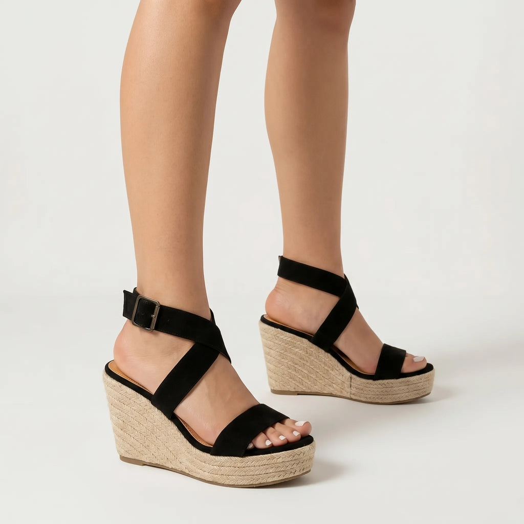 Caelira™ - Espadrille Wedge Sandals