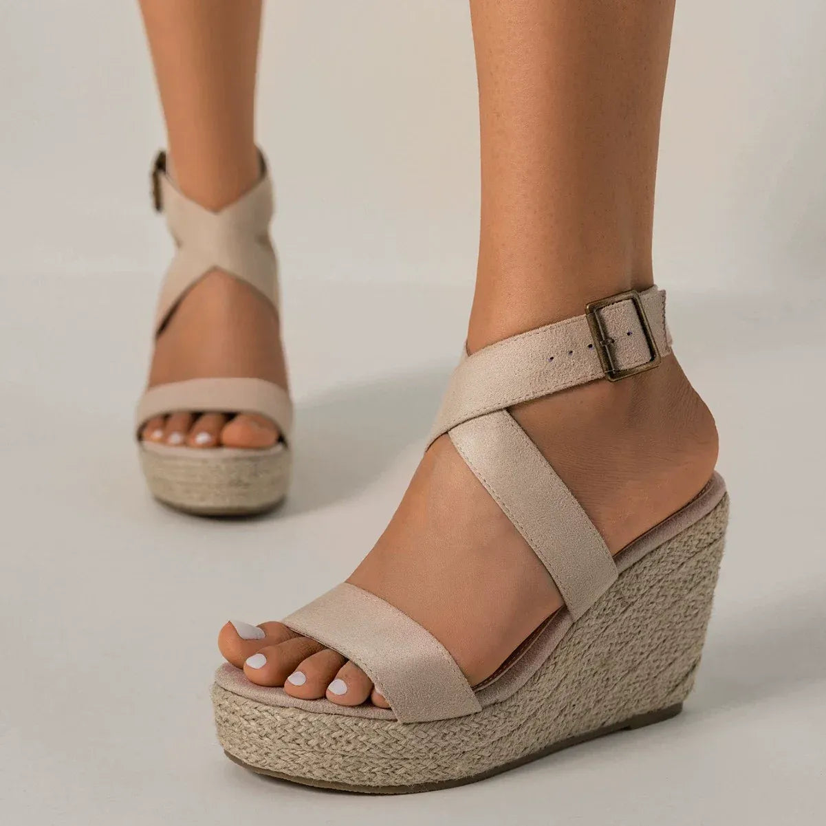 Caelira™ - Espadrille Wedge Sandals