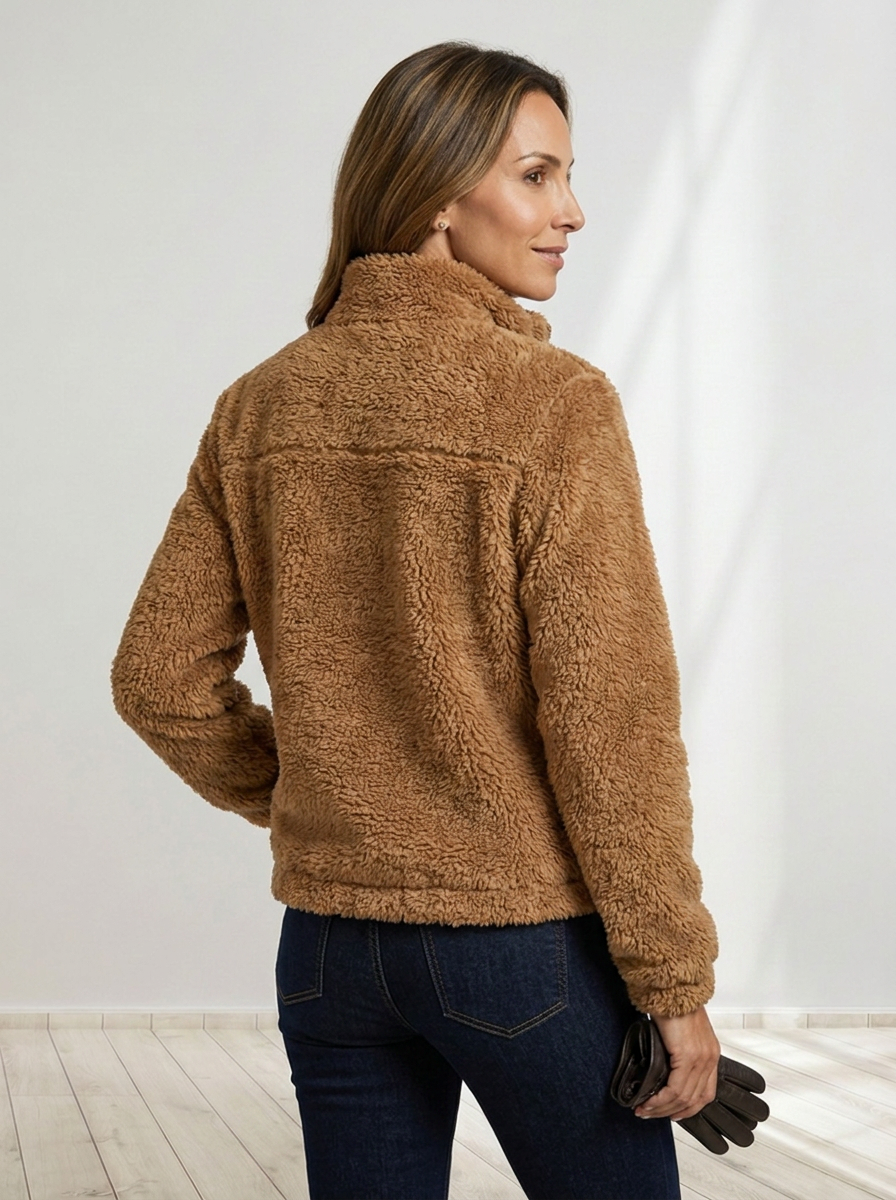 Aspen™ | Cozy Zip Teddy Jacket