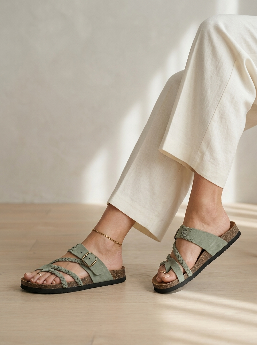 Aria™ | Braided Comfort Sandals