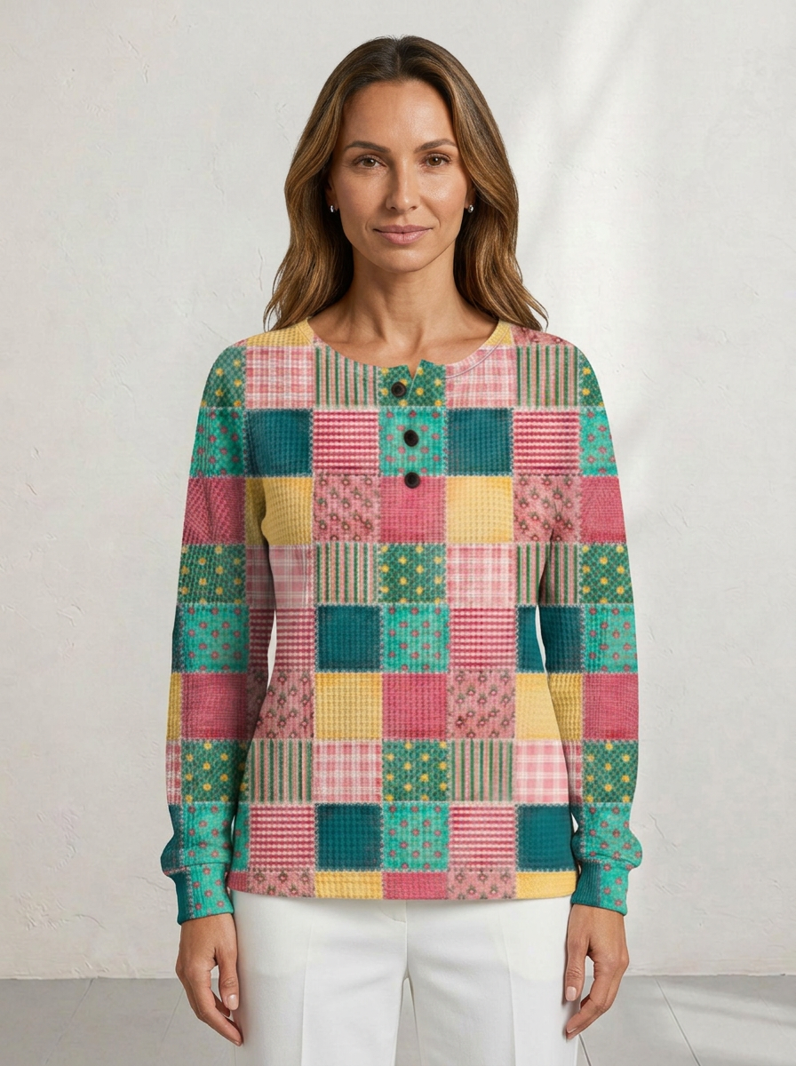 Elvara™ | Waffle Knit Sweater