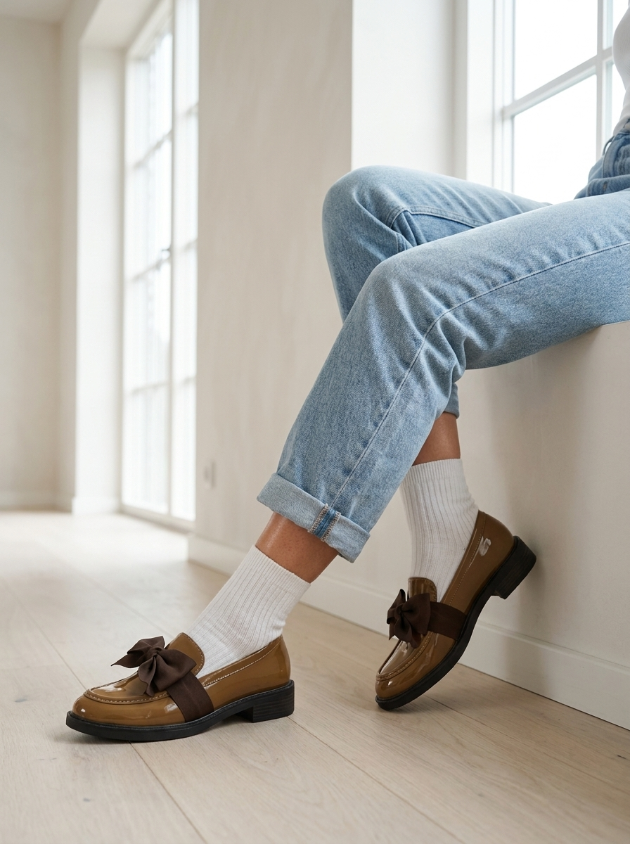 Roselle™ | Bow Loafers Shoes