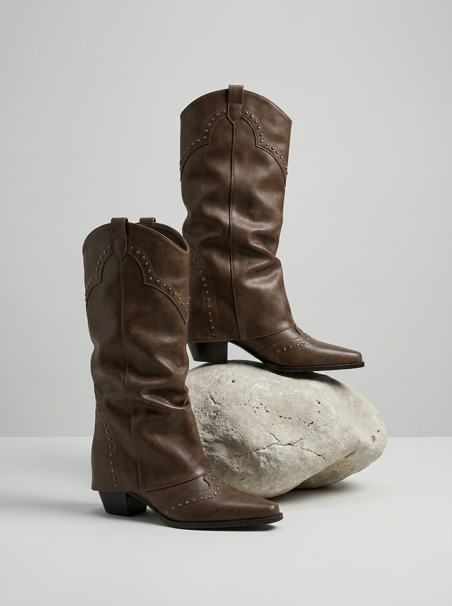 Sienna™ | Knee-High Western Cowboy Boots