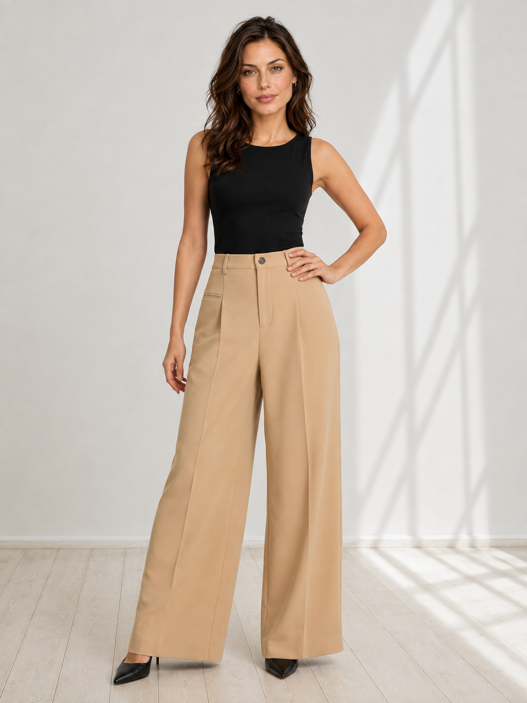 Harper™ | Elegant Wide-Leg Trousers