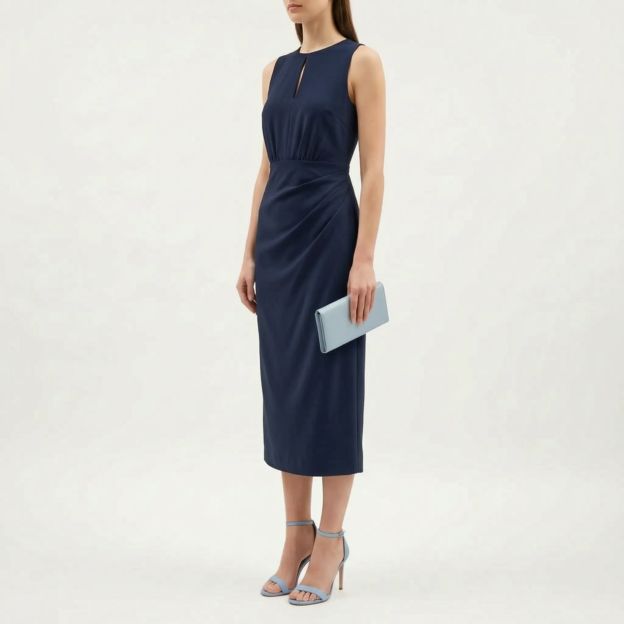 Elegria™ - Sleeveless Midi Dress