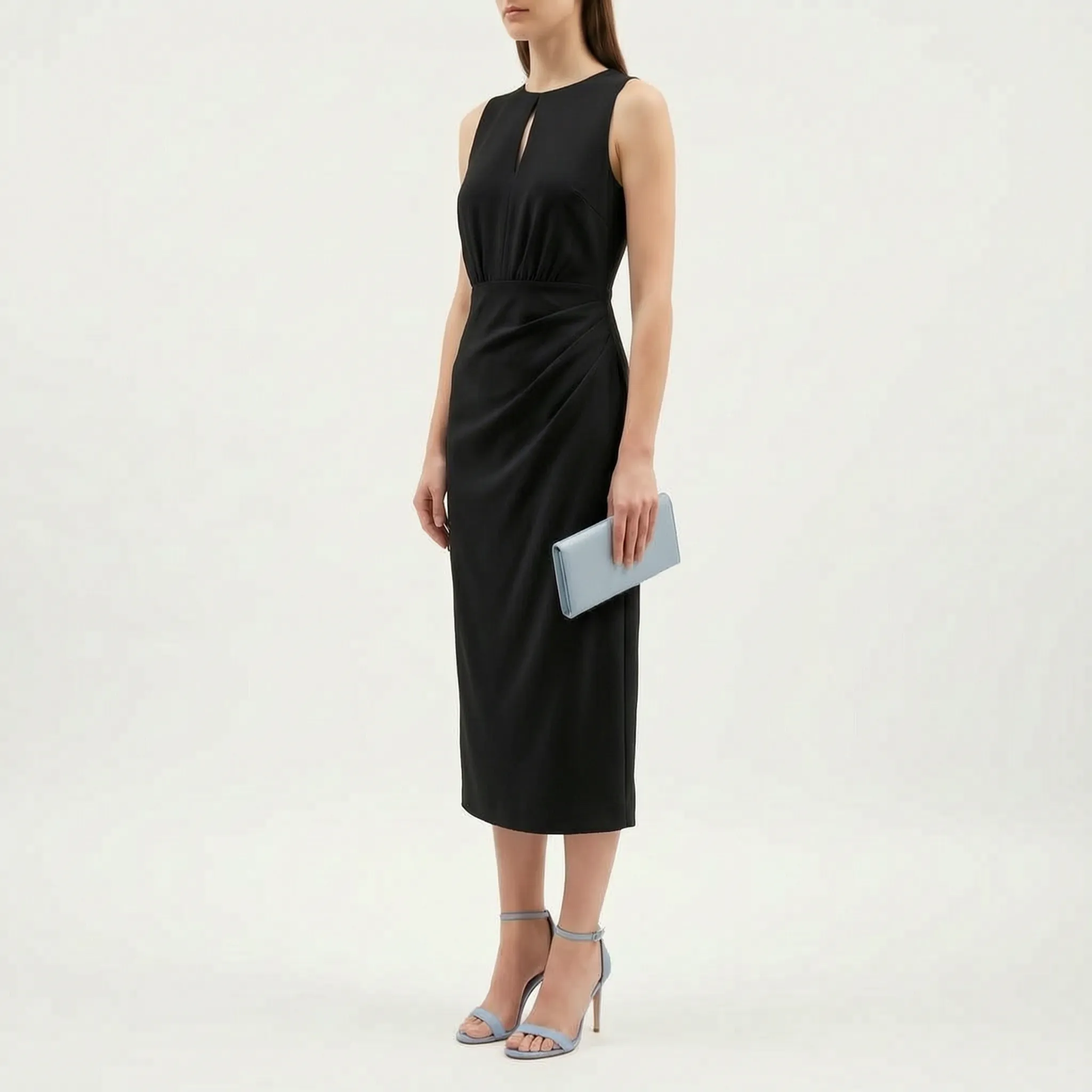Elegria™ - Sleeveless Midi Dress
