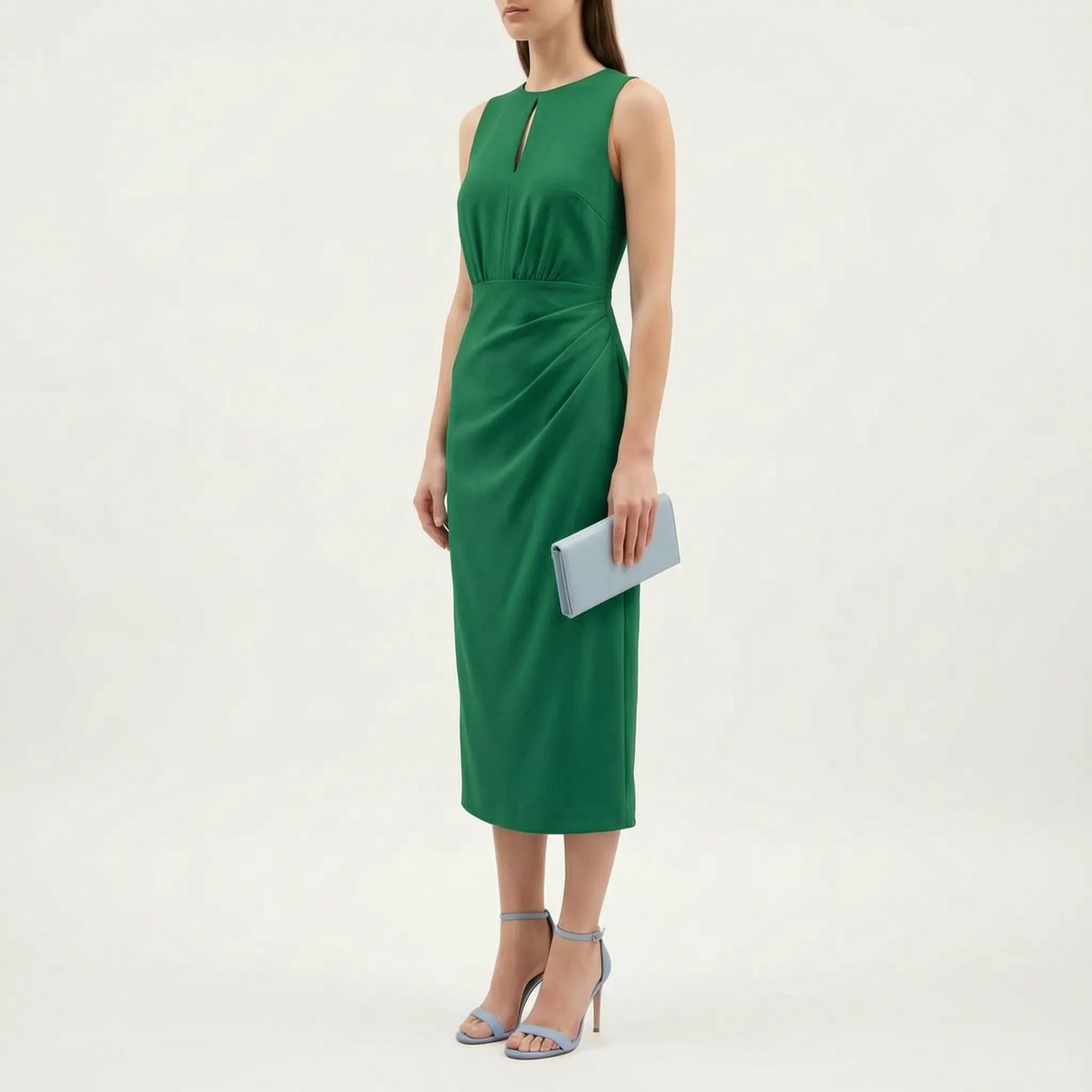Elegria™ - Sleeveless Midi Dress