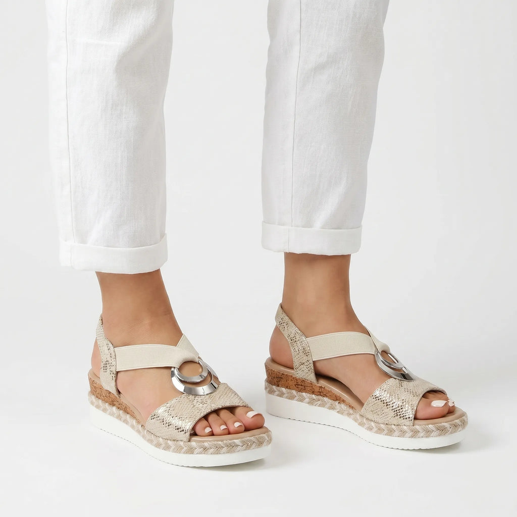 Esparina™ - Wedge Espadrille Sandals