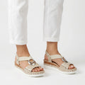 Esparina™ - Wedge Espadrille Sandals
