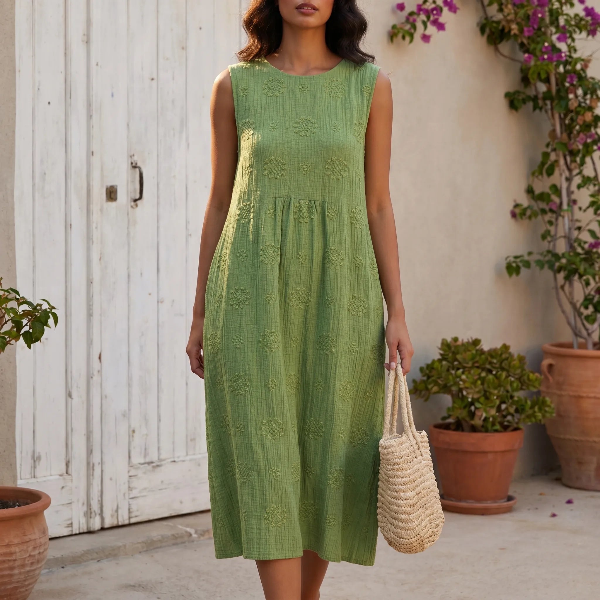 Florien™ - Sleeveless Midi Dress